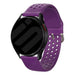 Bracelet silicone respirant Samsung Galaxy Watch 6 - 40mm (violet)