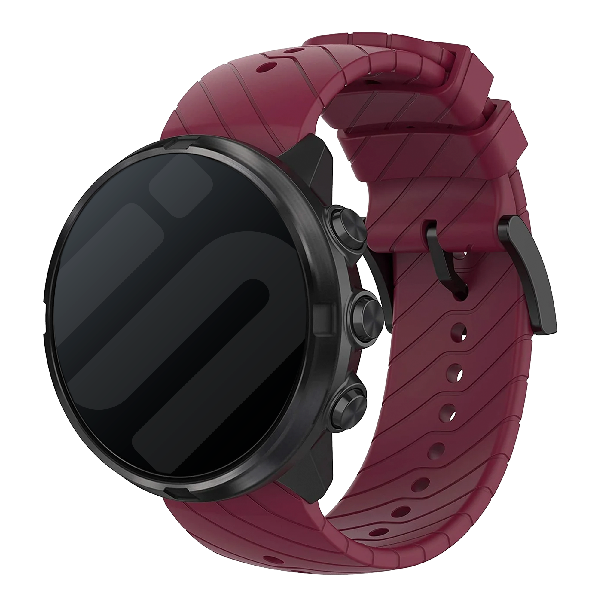 Bracelet silicone Suunto 9 (Baro) (bordeaux)