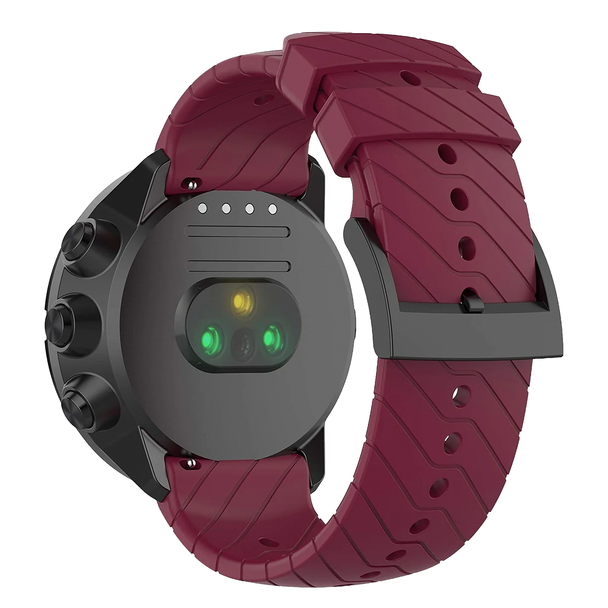 Bracelet silicone Suunto 9 (Baro) (bordeaux)