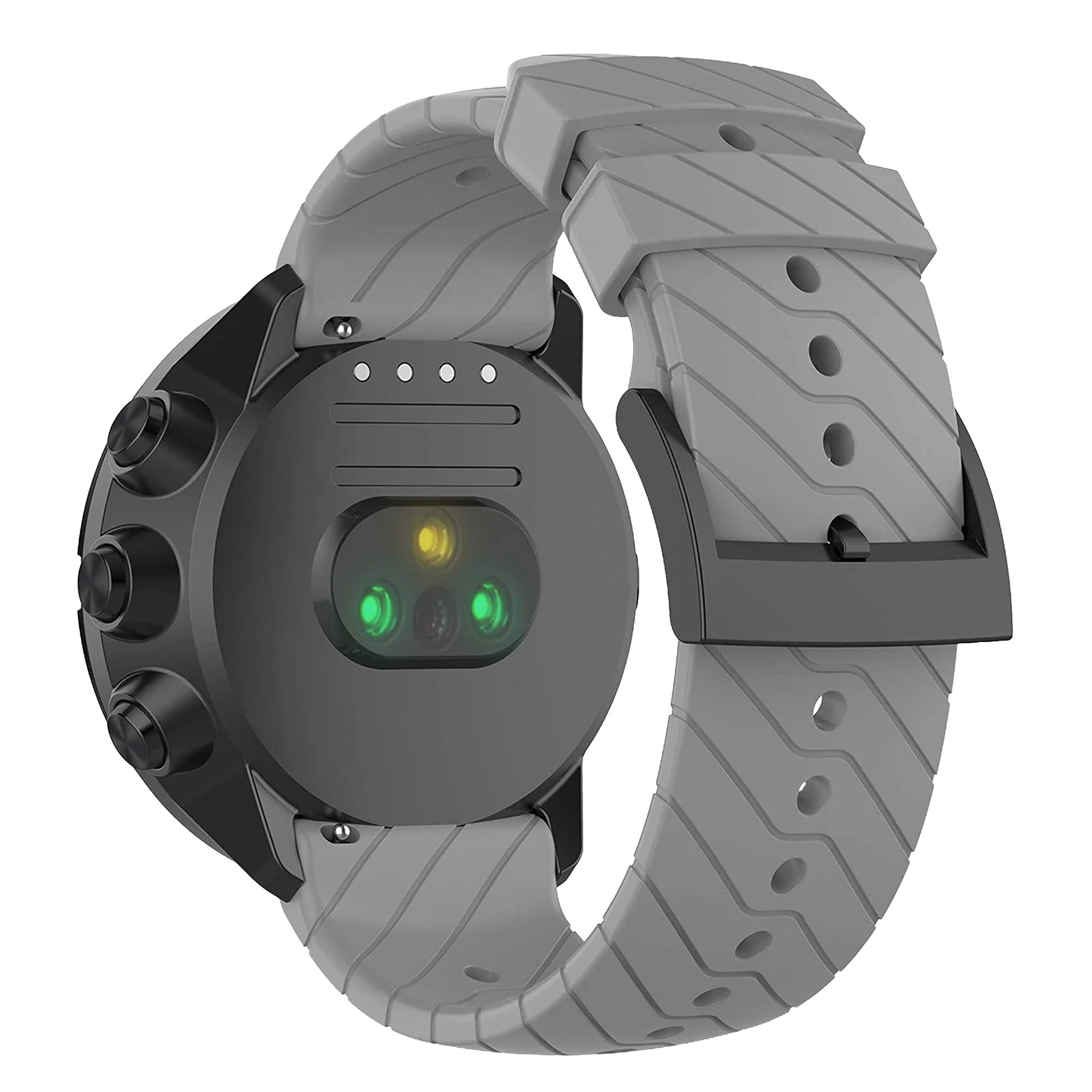 Bracelet silicone Suunto 9 (Baro) (gris)