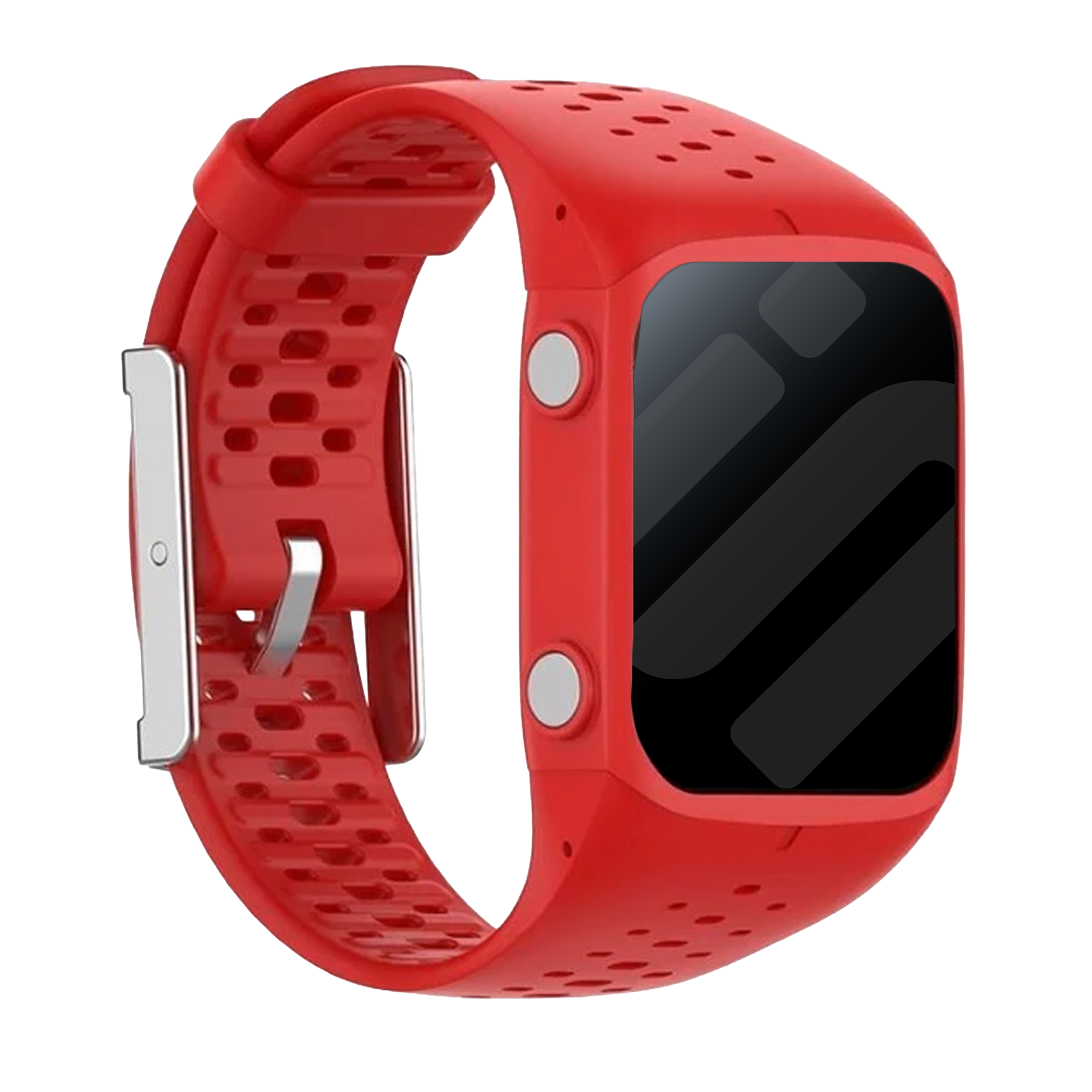 Bracelet silicone Polar M400/M430 (rouge)