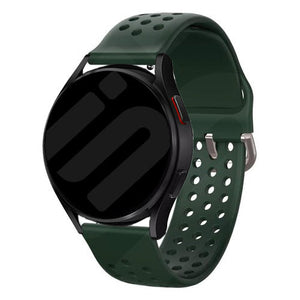 Amazfit Bip 3 (Pro) Silicone Air Strap (Dark Green)
