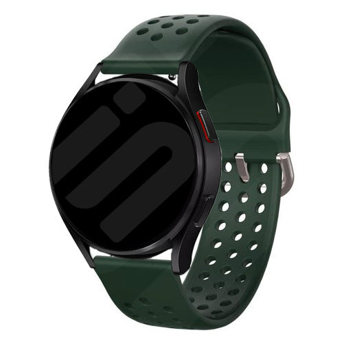Bracelet silicone 'Air' Amazfit Bip U (Pro) (vert foncé)