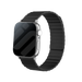 Bracelet silicone magnétique Apple Watch (noir)