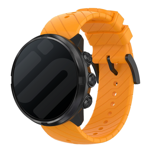 Bracelet silicone Suunto 9 (Baro) (orange)