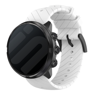 Bracelet silicone Suunto 9 (Baro) (blanc)