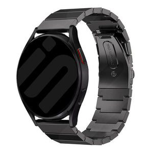 Bracelet acier Amazfit Bip 5 (noir)