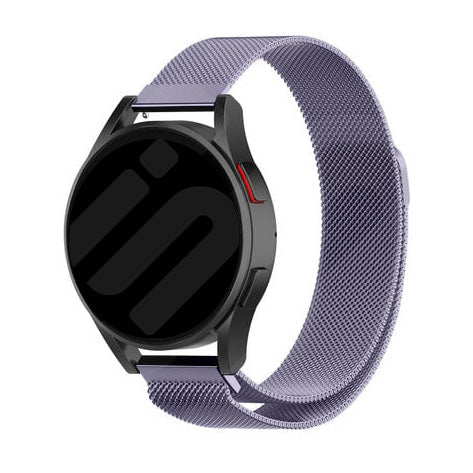 Bracelet milanais Coros Pace 2 (violet clair)