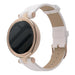 Bracelet cuir Garmin Lily (blanc)