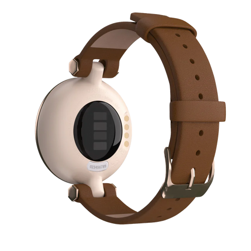 Bracelet cuir Garmin Lily (marron)