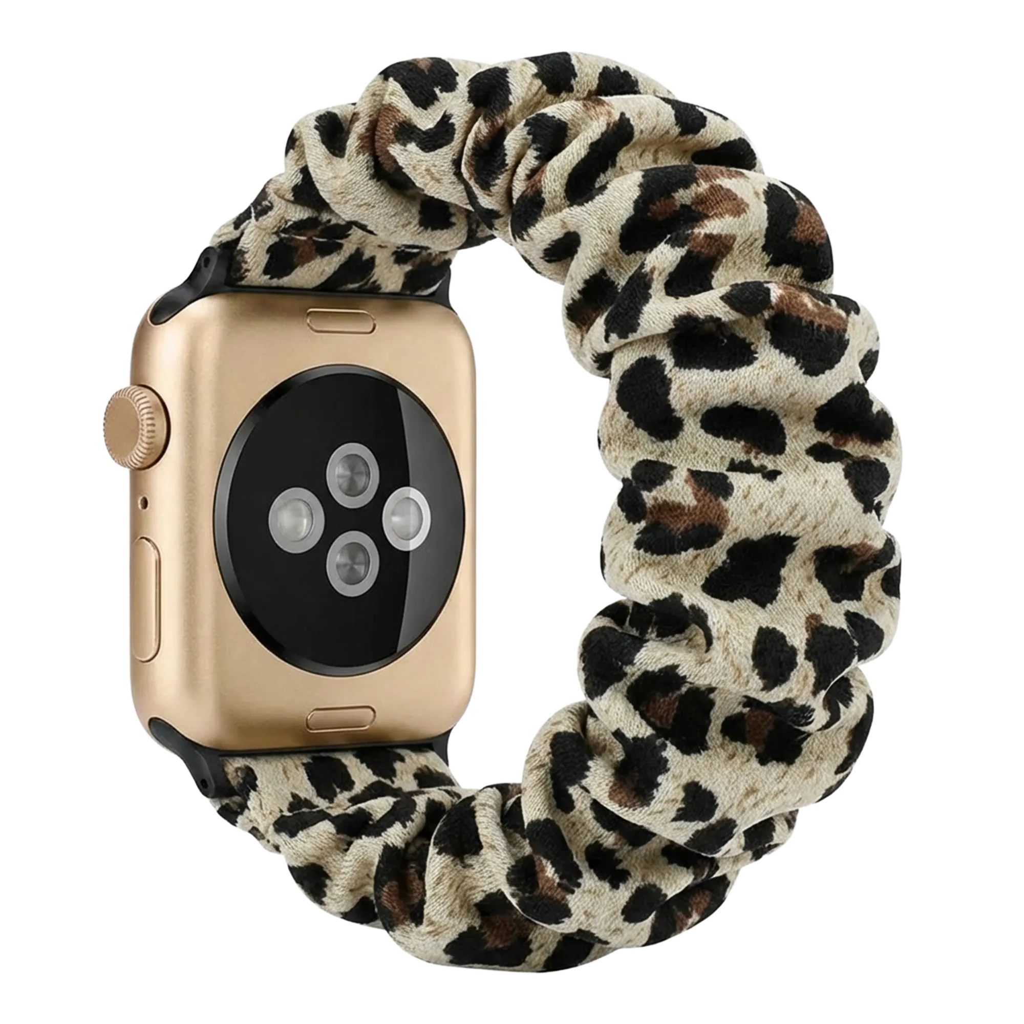 Bracelet chouchou Apple Watch (léopard)