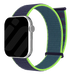 Apple Watch Nylon Loop Strap (Dark Blue/Lime)