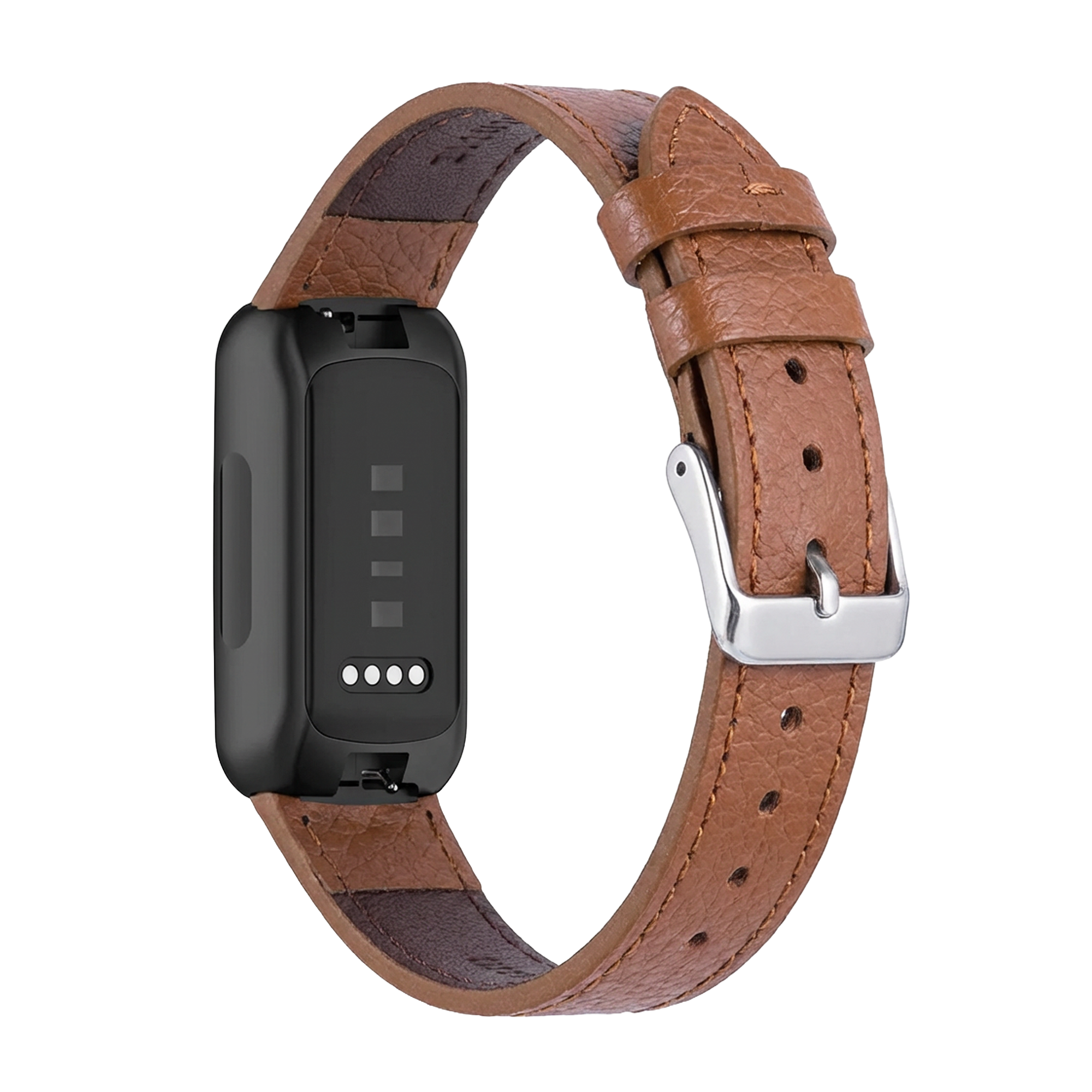 Bracelet cuir Fitbit Inspire 3 (marron)
