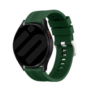 Bracelet silicone 'Extreme' Coros Apex 46mm (vert militaire)
