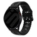 Bracelet de silicone avec relief Withings ScanWatch Nova (noir)