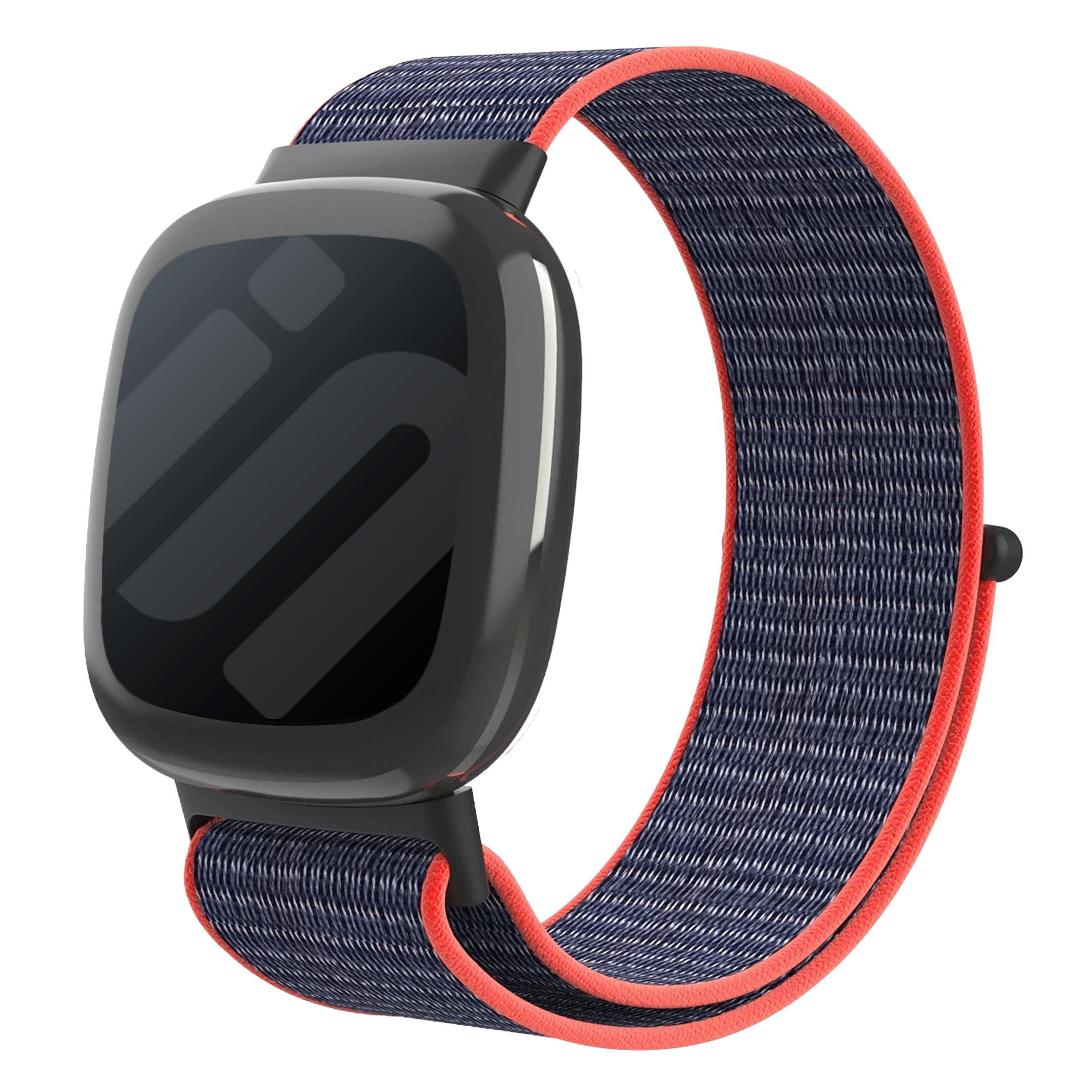 Bracelet nylon Fitbit Sense 2 (rose/indigo)