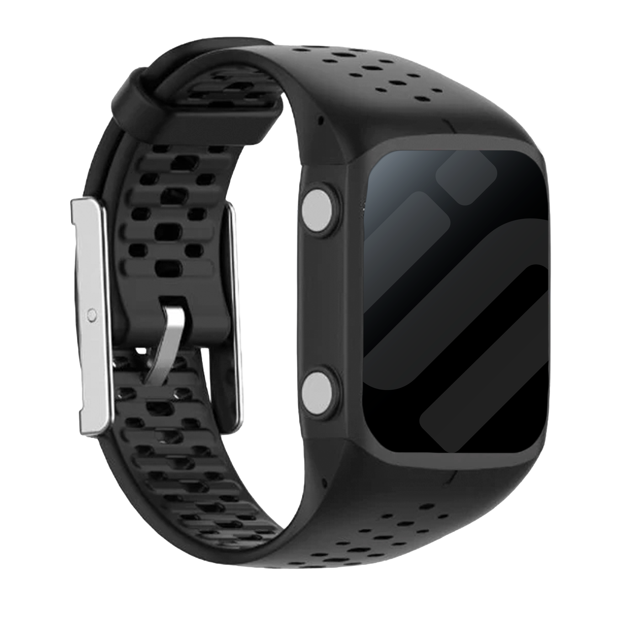 Bracelet silicone Polar M400 / M430 (noir)