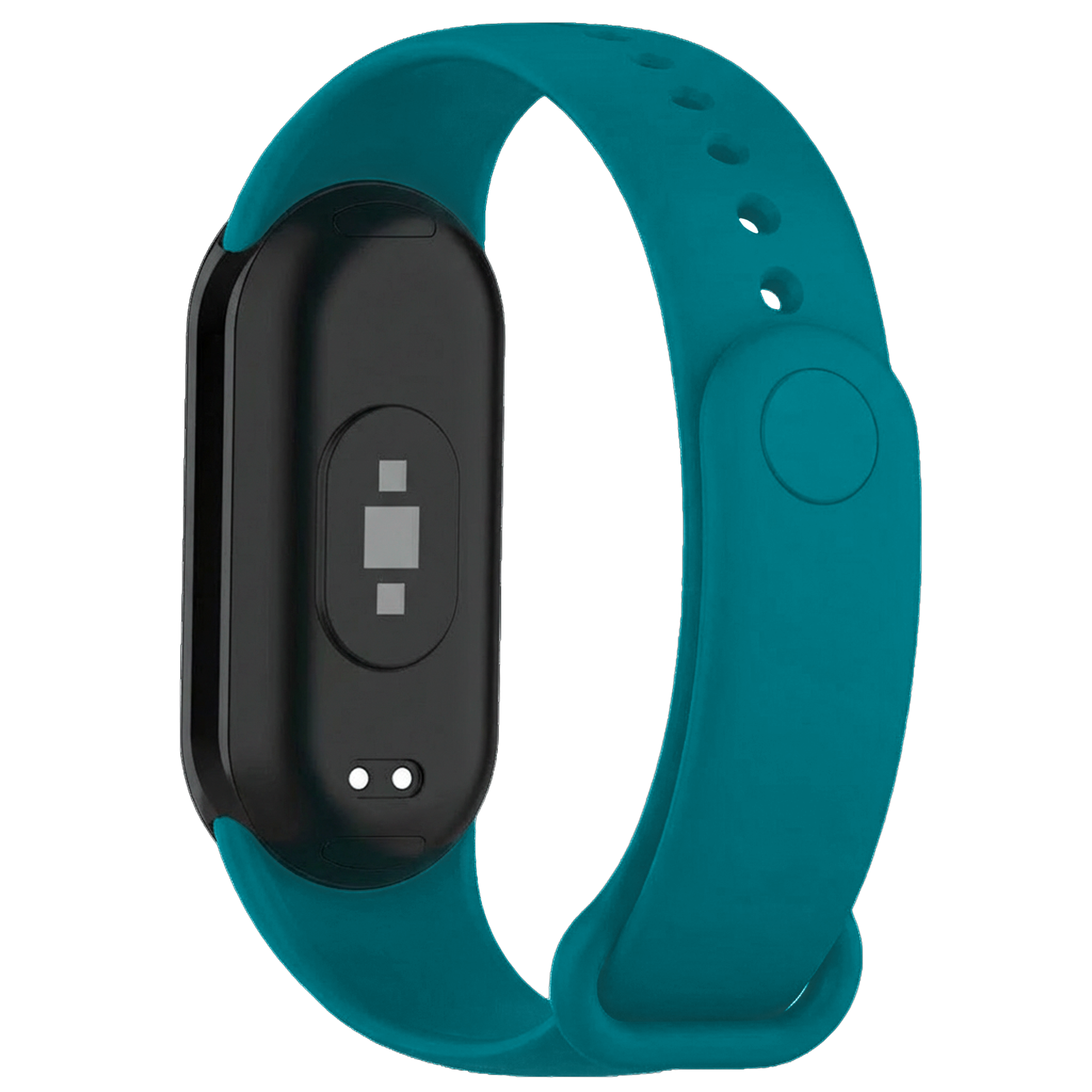 Bracelet silicone Xiaomi Smart Band 9 (bleu-vert)