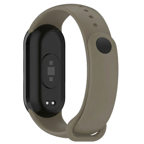 Bracelet silicone Xiaomi Smart Band 10 (gris foncé)