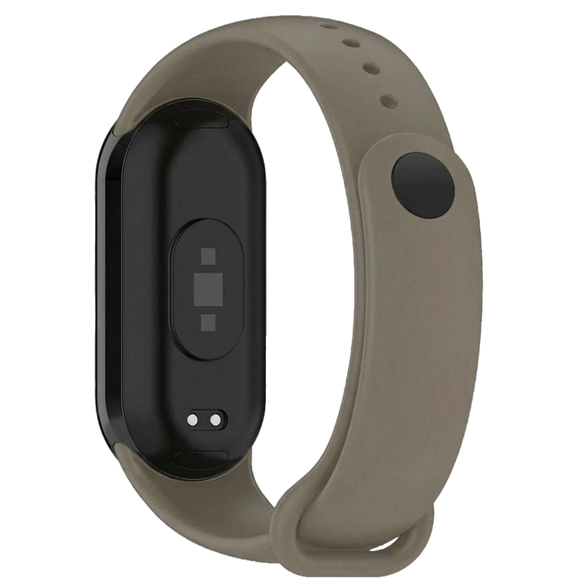 Bracelet silicone Xiaomi Smart Band 9 (gris foncé)