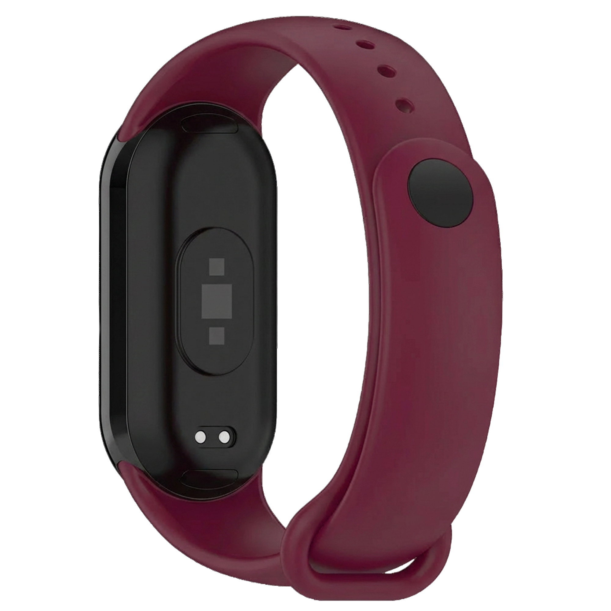 Bracelet silicone Xiaomi Smart Band 9 (vin rouge)