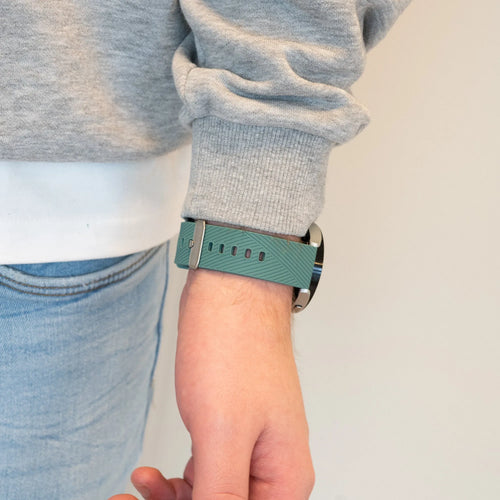 Bandz Bracelet silicone 'Deluxe' Levowatch Tiny (viridien)