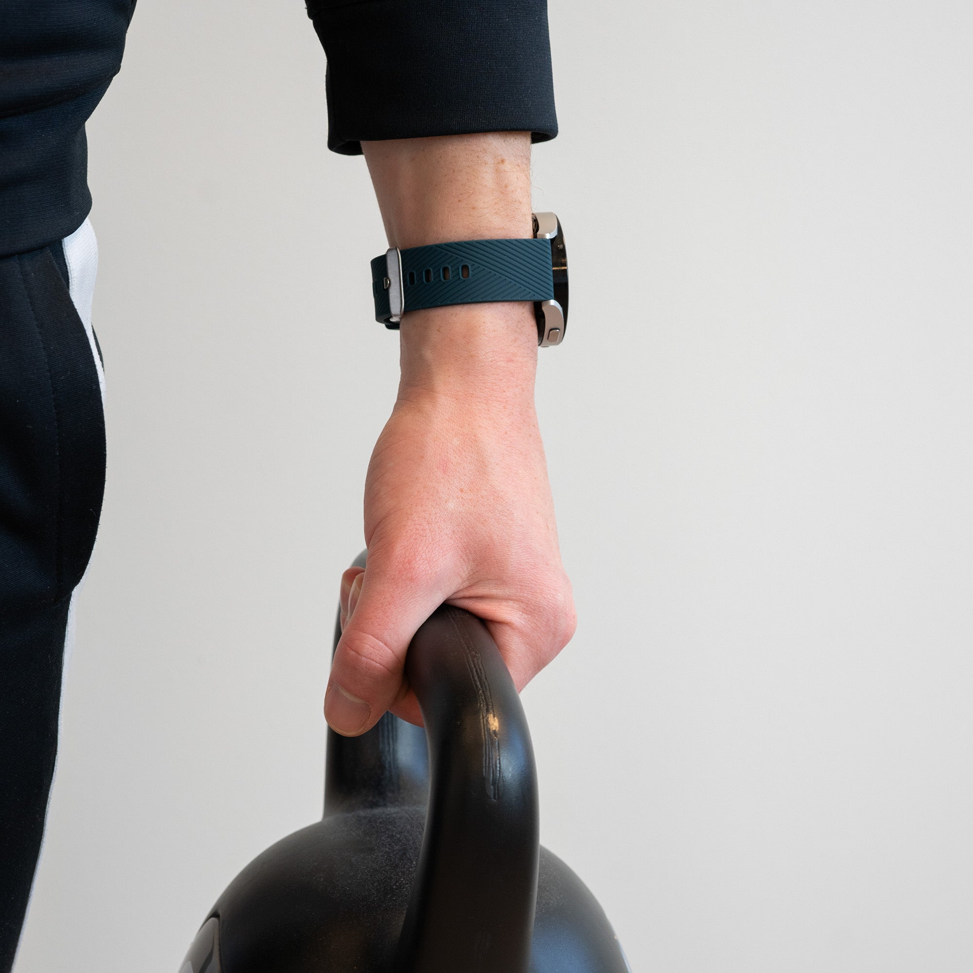 Bandz Bracelet silicone 'Deluxe' Amazfit Active 2 (vert foncé)