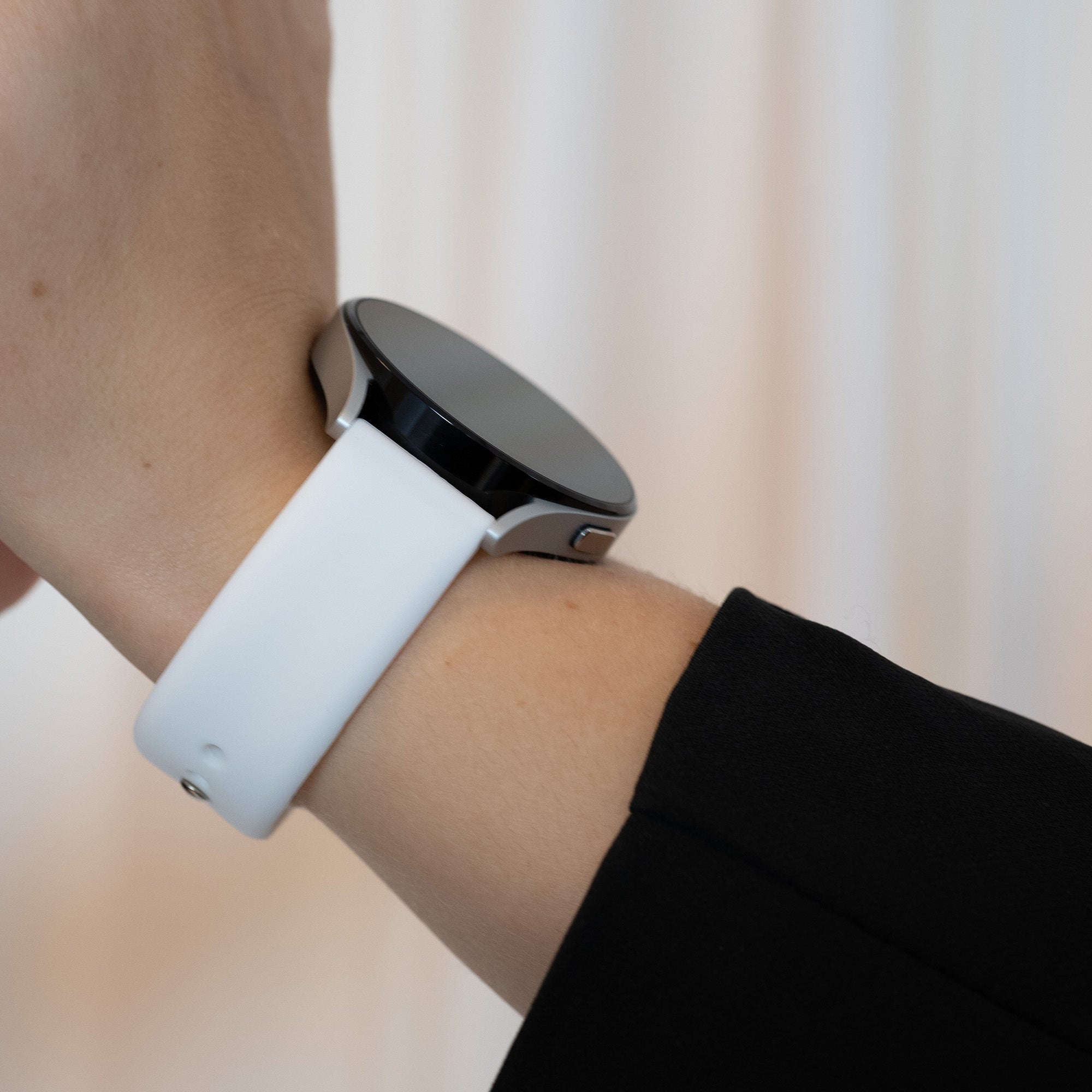 Bandz Amazfit Active 2 Sport Strap 'Deluxe' (White)