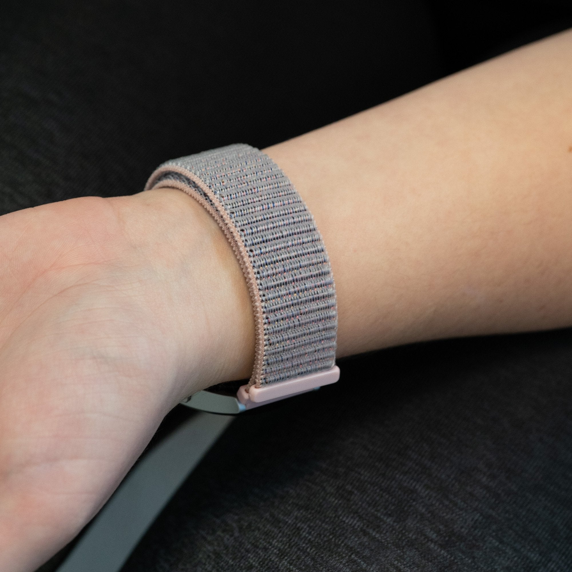 Bandz Bracelet nylon Loop Garmin Vivoactive 3 (rose)