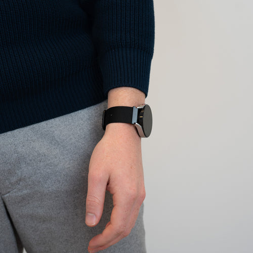 Bandz Bracelet nylon avec boucle OnePlus Watch 3 (noir)