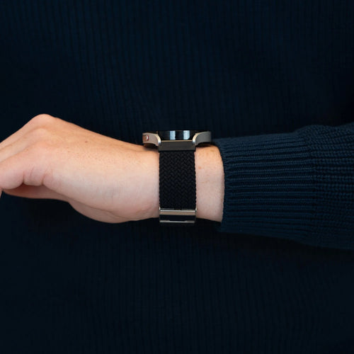 Bandz Bracelet nylon tissé Coros Apex 2 (noir)