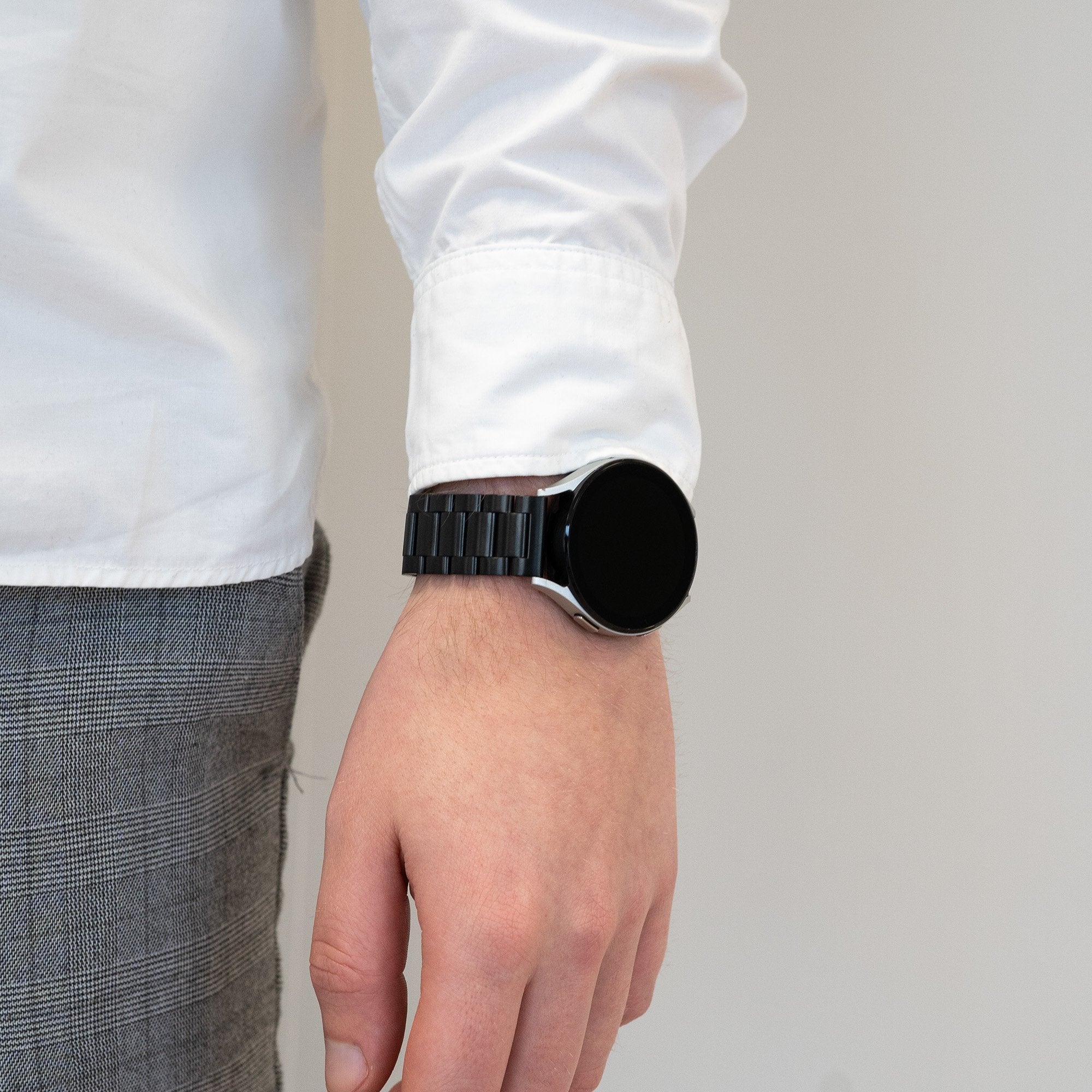 Bandz Braceletacier 'Classic' Garmin Venu 2 Plus (noir)