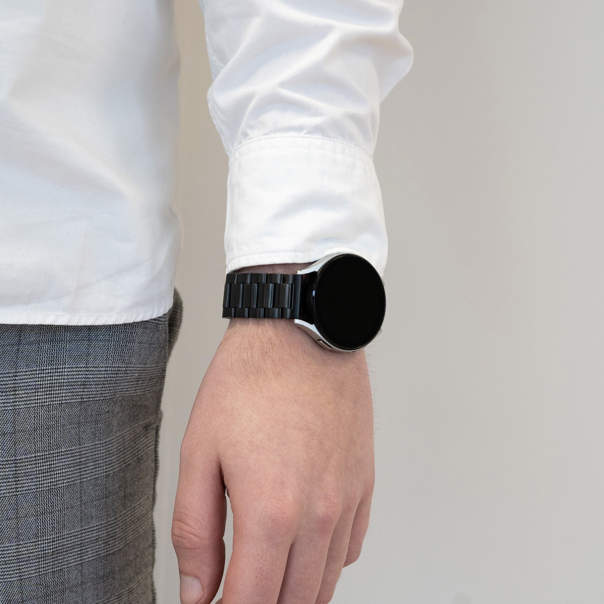 Bandz Bracelet acier 'Classic' Suunto 5 Peak (noir)