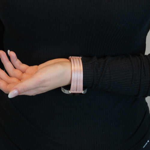 Bandz ICE Fit RT 3.0 - 36mm Adjustable Steel Strap (Pink)