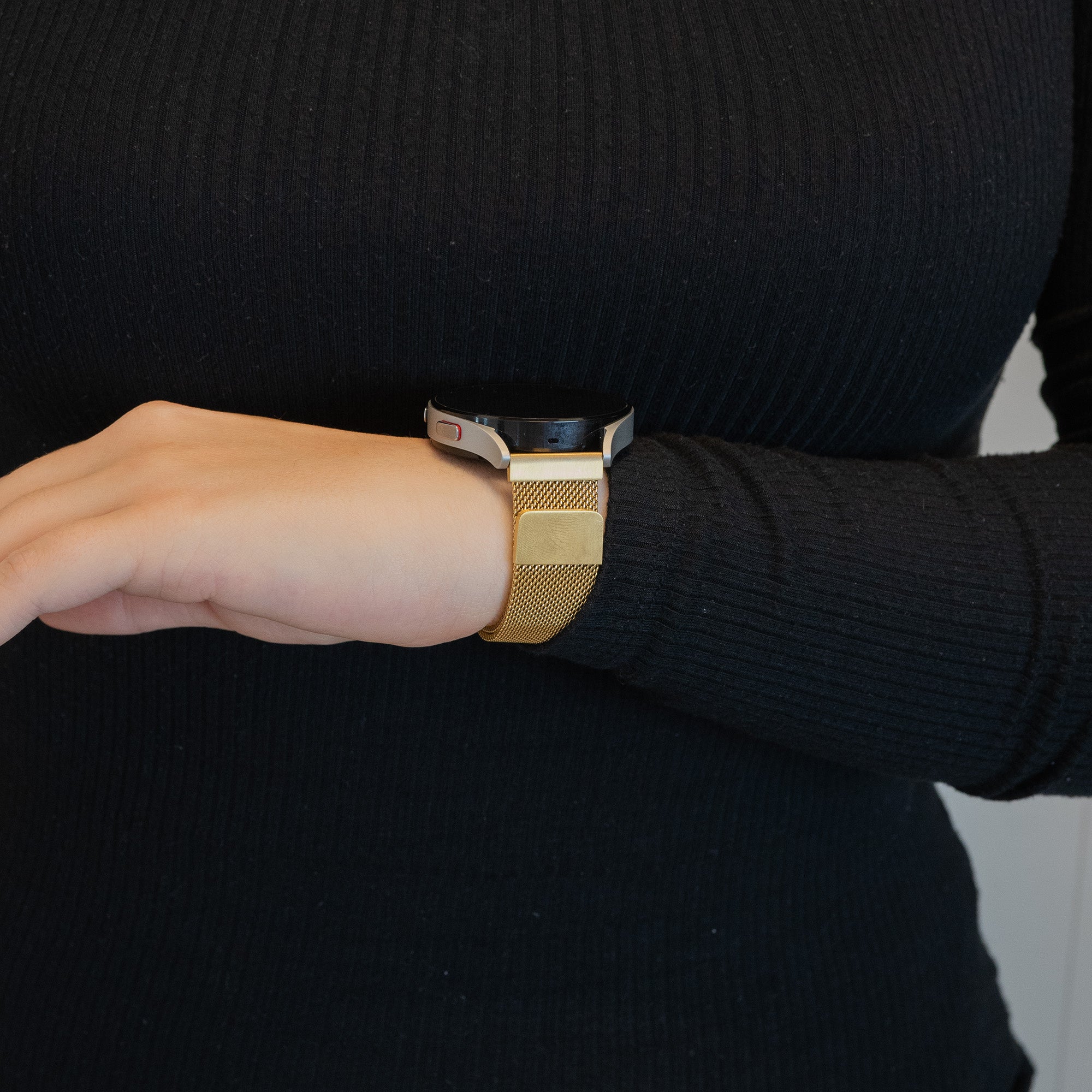 Bandz Bracelet Milanais loop Amazfit Active 2 (or)