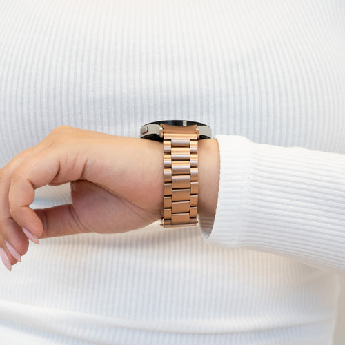 Bandz Bracelet acier "Classic" Samsung Galaxy Watch 6 - 44mm (or rose)