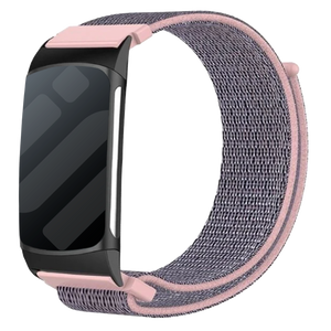 Fitbit Charge 6 Nylon Strap (Pink)