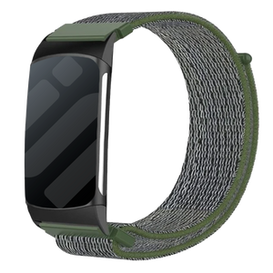 Bracelet nylon Fitbit Charge 5 (vert)