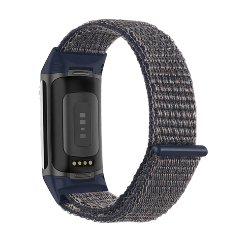 Bracelet nylon Fitbit Charge 5 (bleu)