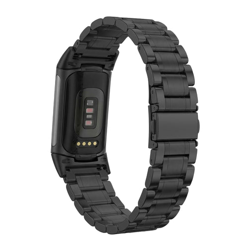 Bracelet en métal Fitbit Charge 6 (noir)