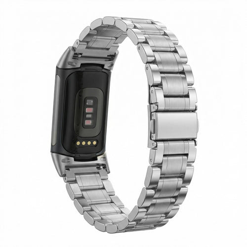 Bracelet en métal Fitbit Charge 6 (argent)