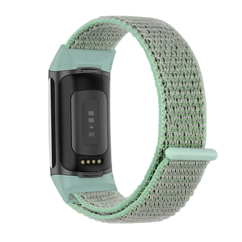 Bracelet nylon Fitbit Charge 5 (menthe)
