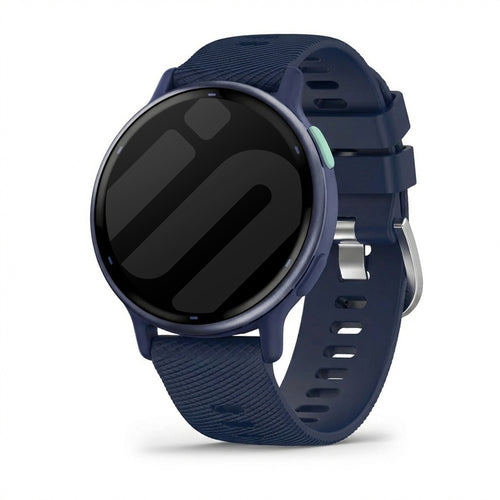 Bracelet silicone Garmin Vivoactive 5 (bleu fonce)