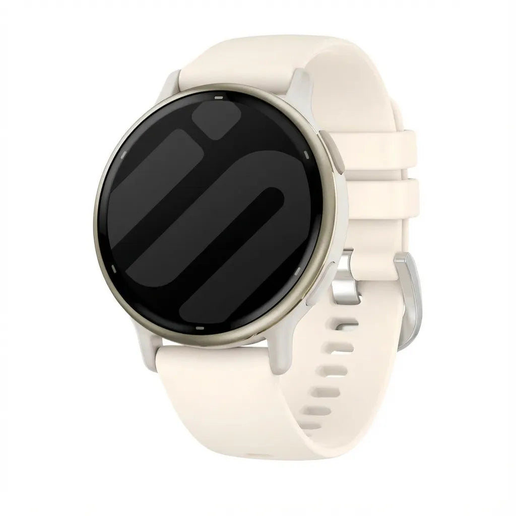 Bracelet silicone classique Garmin Vivoactive 5 (lumière stellaire) 