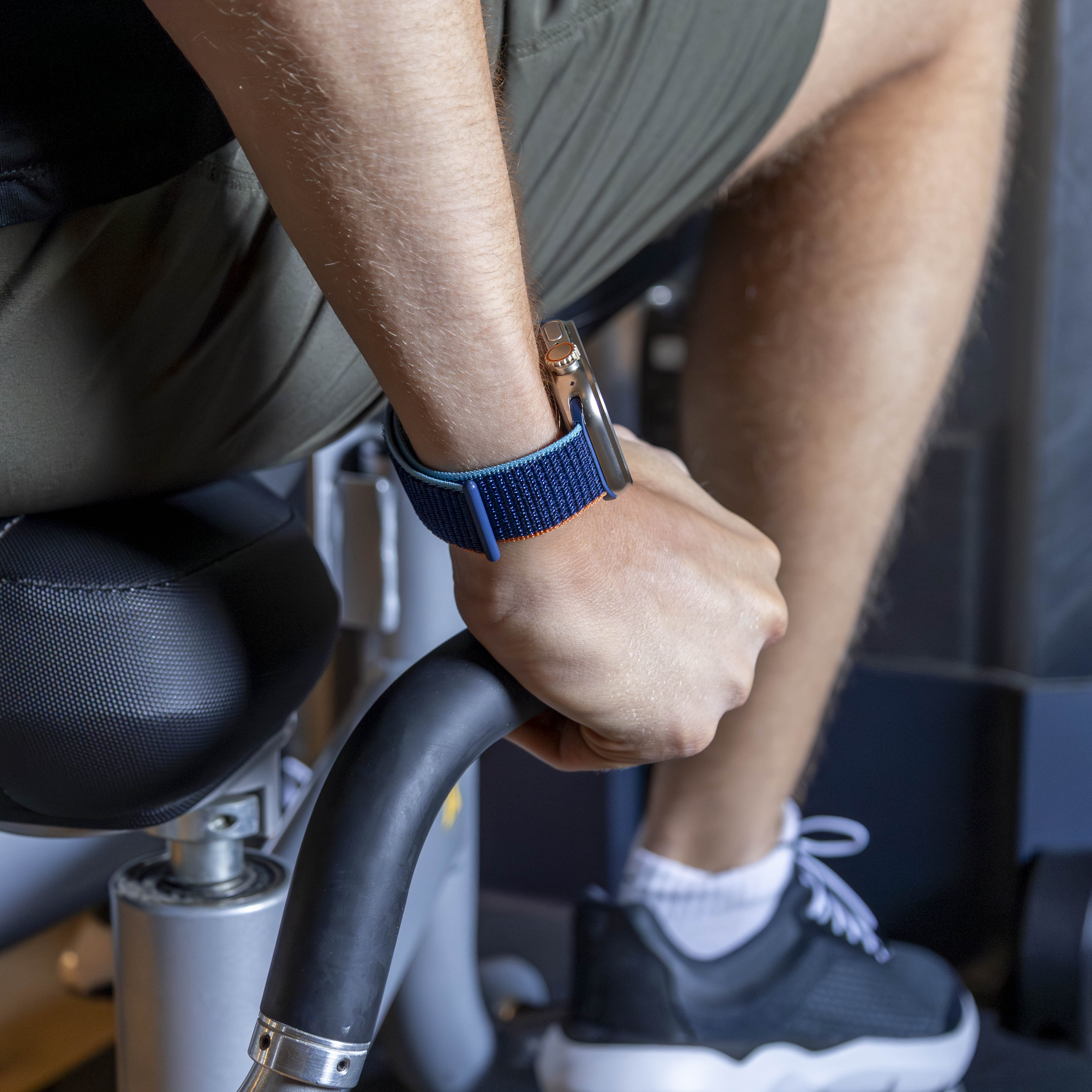 Bandz Apple Watch Nylon Strap 'Classic' (Dark Blue mix)