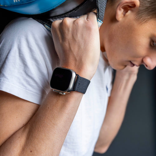 Bracelet élastique Apple Watch (noir)