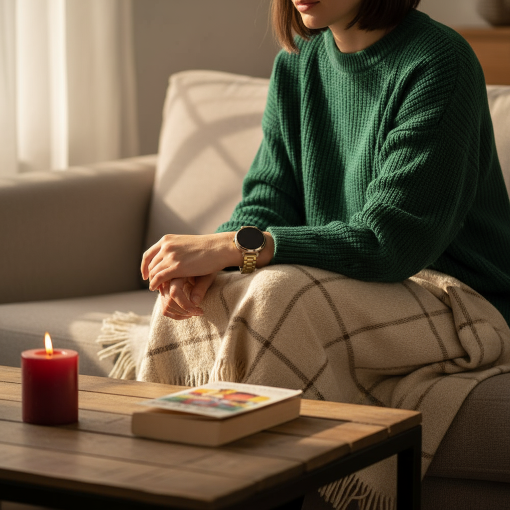 Bandz Bracelet acier 'Classic' Garmin Lily 2 (or)