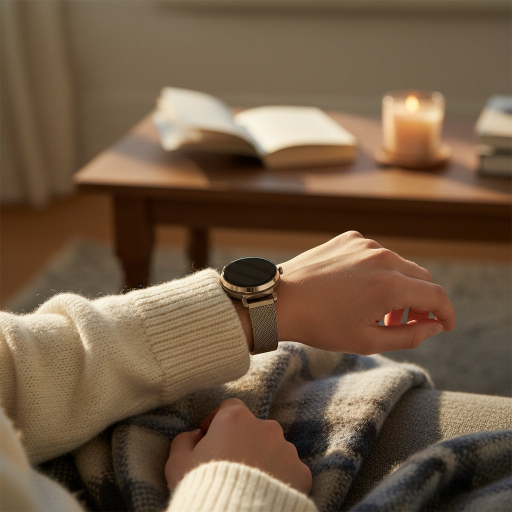 Garmin Lily 2 Milanese Strap (Champagne Gold)