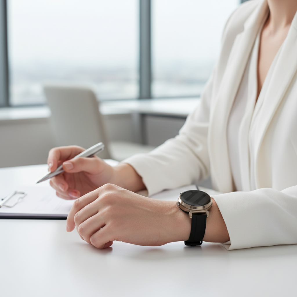 Bracelet silicone Garmin Lily 2 (noir)