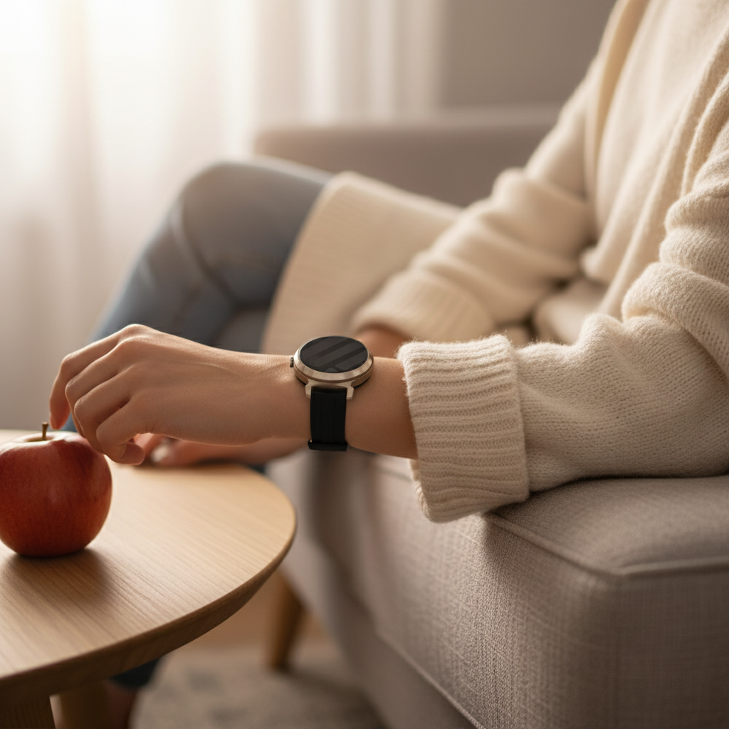 Bracelet silicone Garmin Lily 2 (noir)